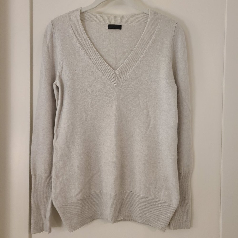 J Crew Collection Cashmere V Neck